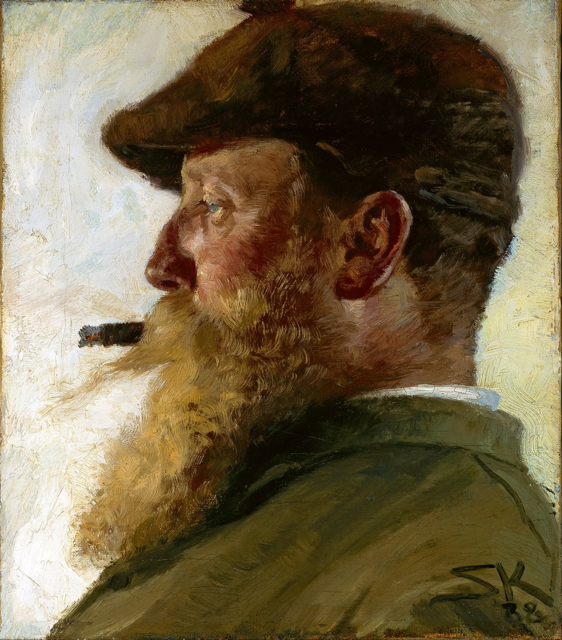Christian Krohg alkotó: Peder Severin Krøyer