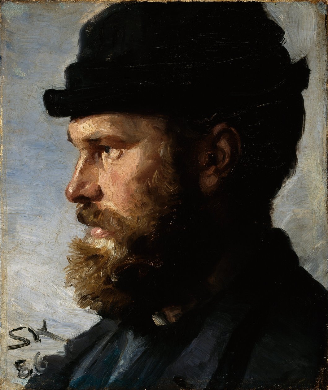 Michael Ancher alkotó: Peder Severin Krøyer