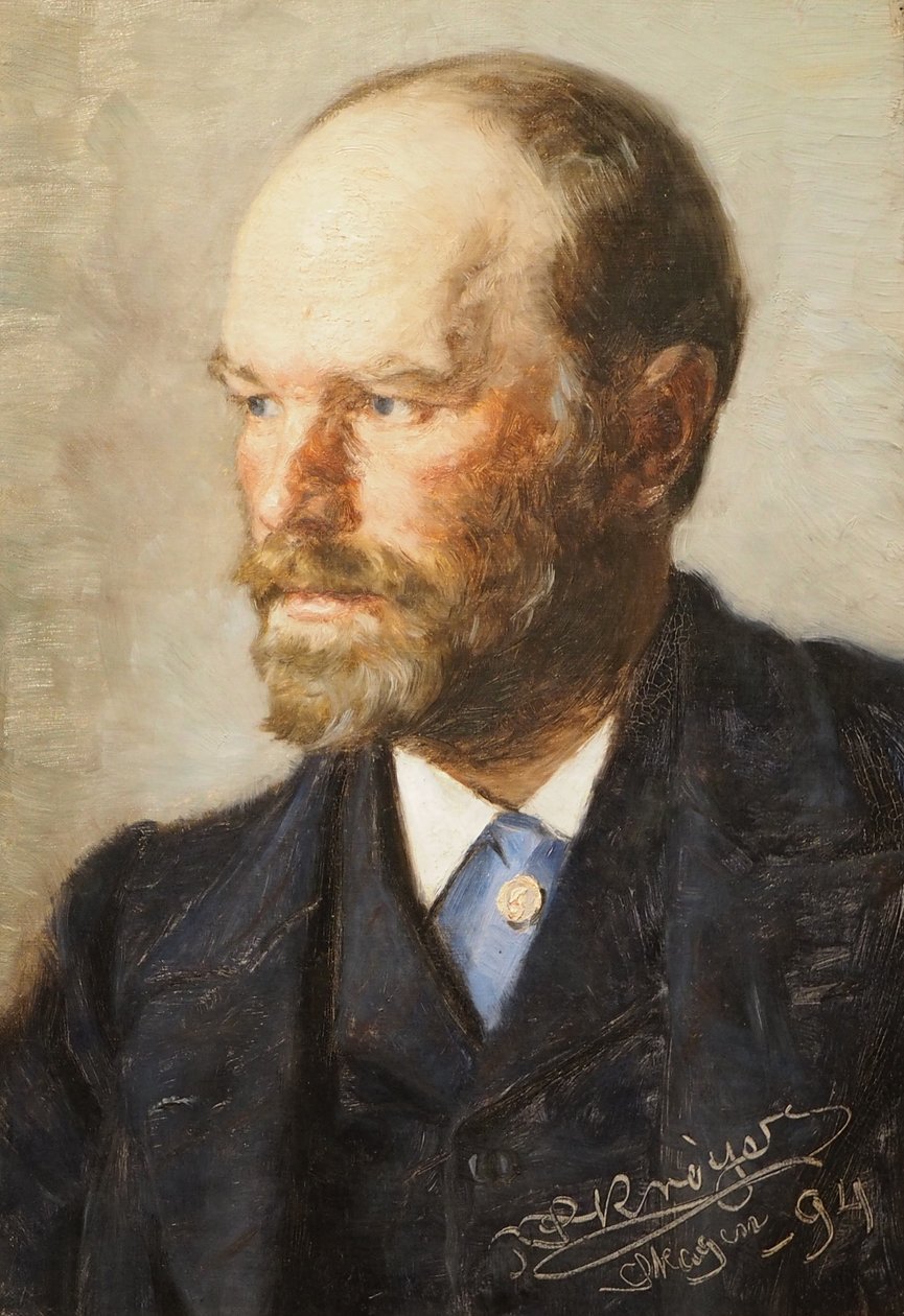 Michael Ancher festő portréja alkotó: Peder Severin Krøyer
