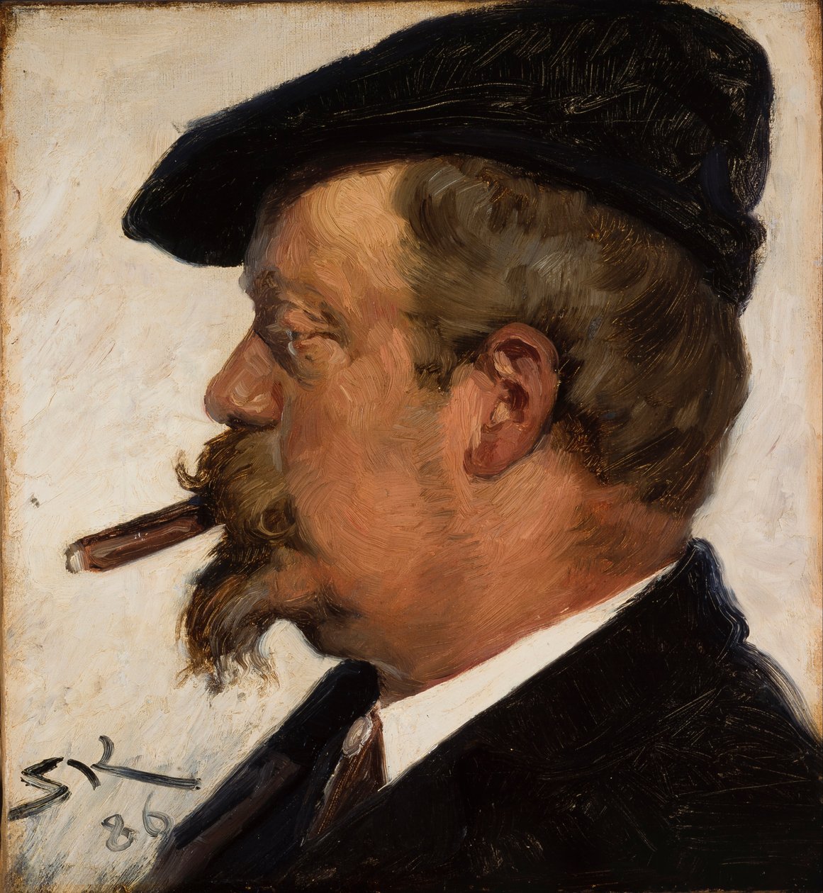 Vilhelm Rosenstand portréja alkotó: Peder Severin Krøyer