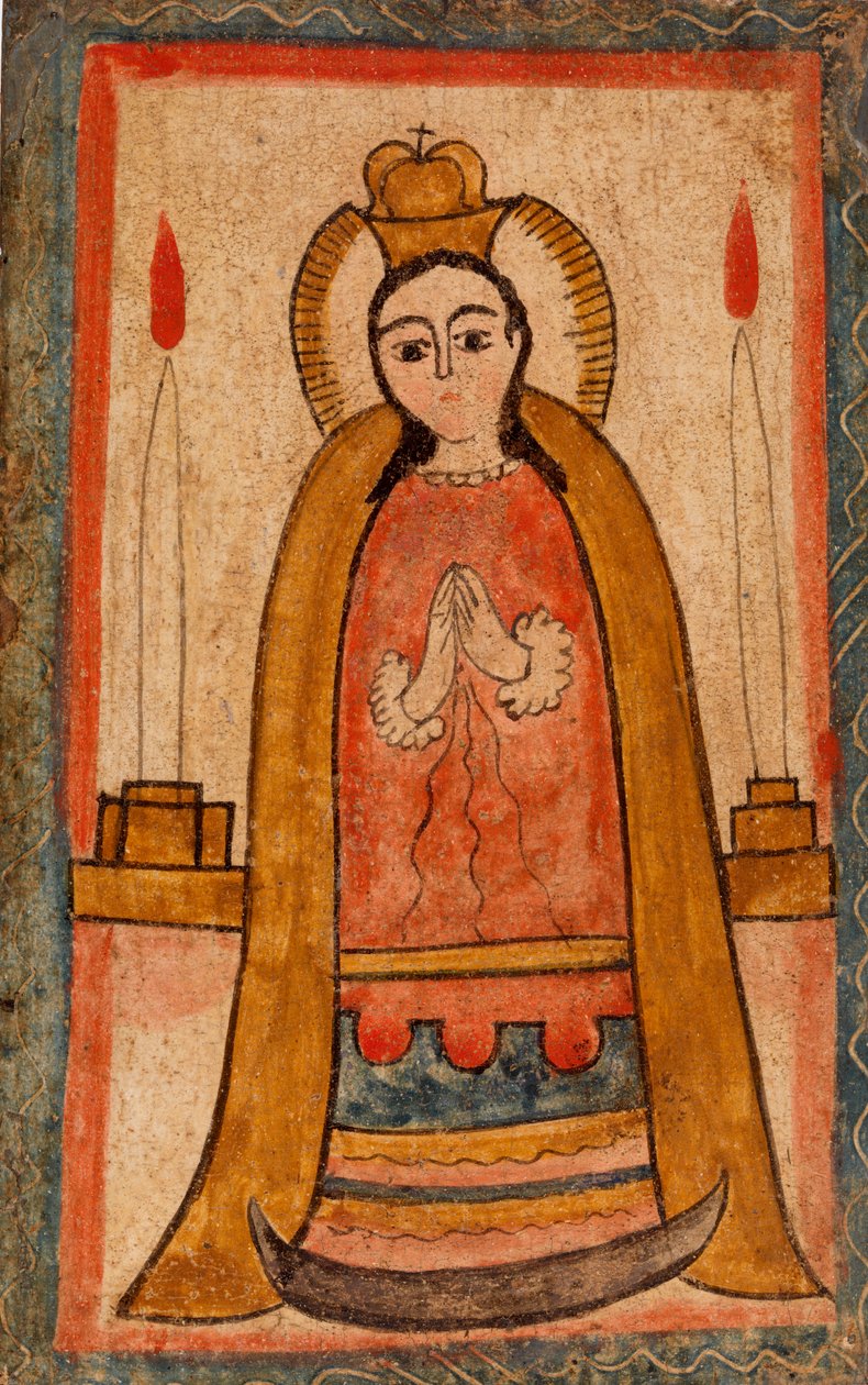 A tavak Szűzanya alkotó: Pedro Antonio  Frésquis