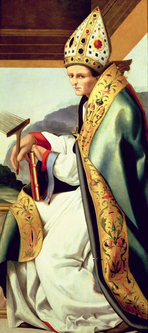 Szent Balázs, 1519-21 alkotó: Pedro Fernandez de Cordoba