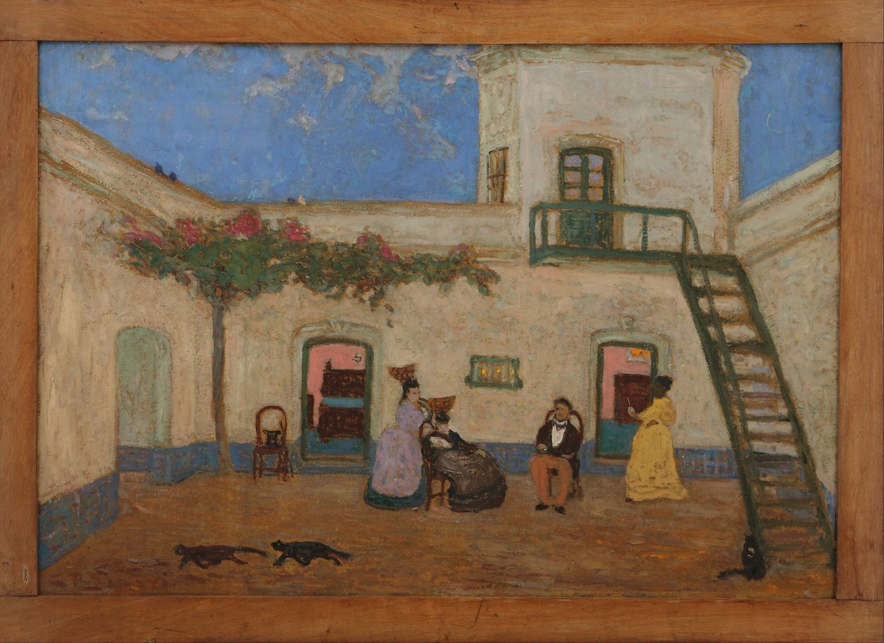 A terasz vagy az egységes terasz alkotó: Pedro Figari