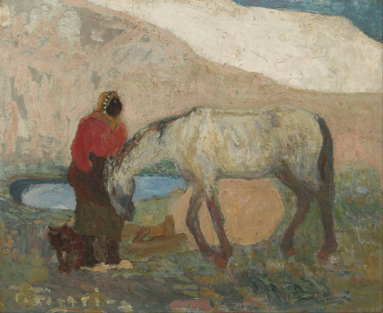 Mosoda a dűnékben vagy a Los amigos alkotó: Pedro Figari