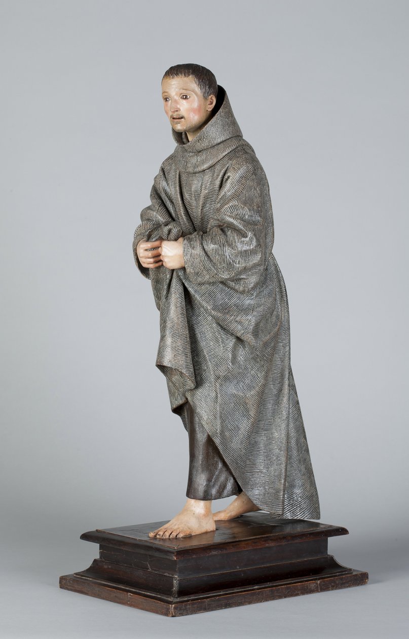 San Diego of Alcala, 1665-70 körül (polikróm fa) alkotó: Pedro de Mena