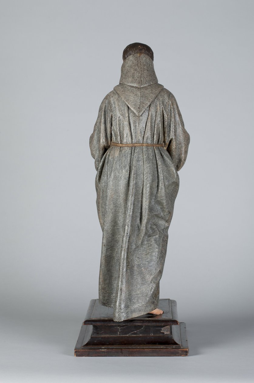 San Diego of Alcala, 1665-70 körül (polikróm fa) alkotó: Pedro de Mena
