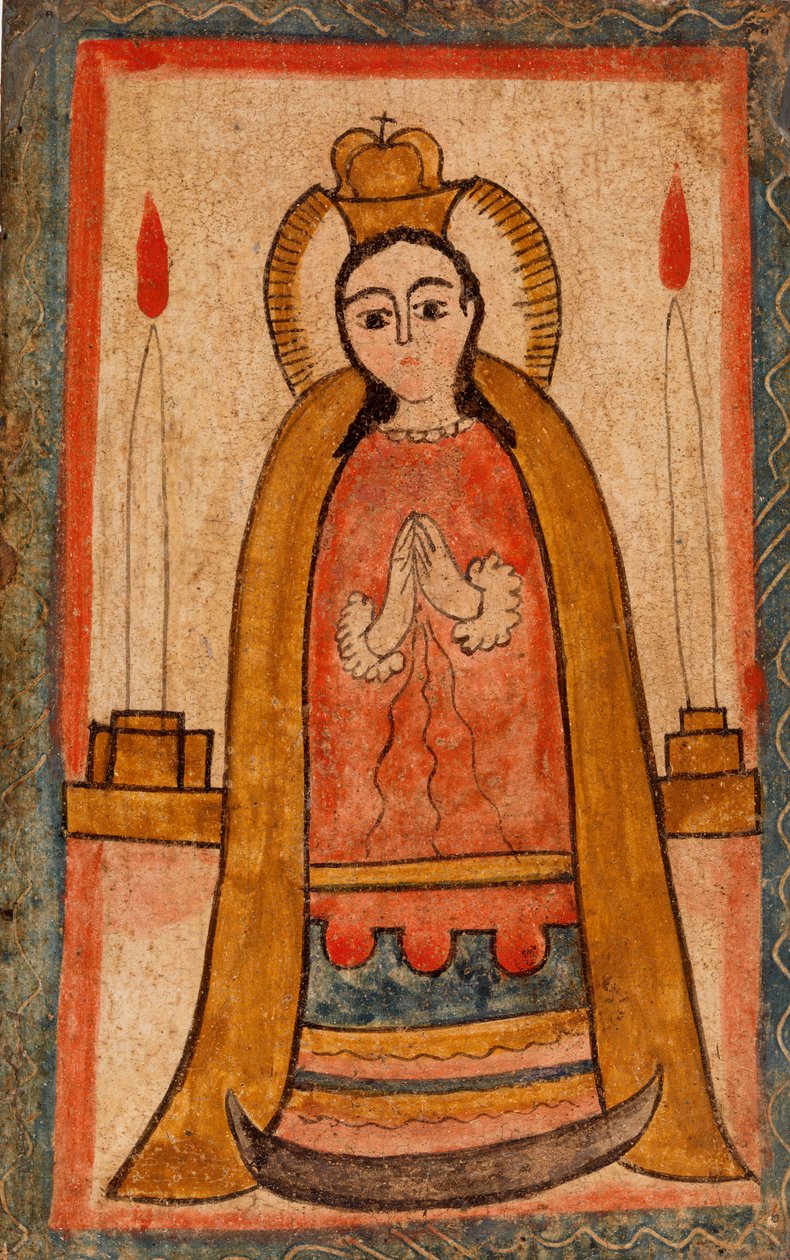 Tavak Szűzanya alkotó: Pedro Antonio Frésquis