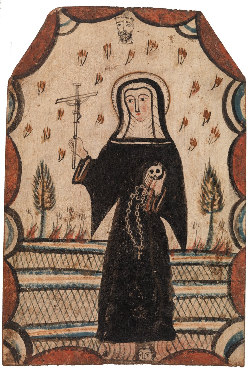 Casciai Szent Rita (Santa Rita de Cascia) alkotó: Pedro Antonio Frésquis