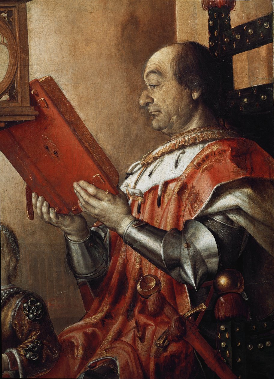 Frederic III de Montefeltro kettős portréja (Federico da Montefeltro alkotó: Pedro Berruguete