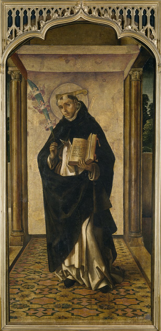 Szent Péter vértanú, 1493-1499 alkotó: Pedro Berruguete