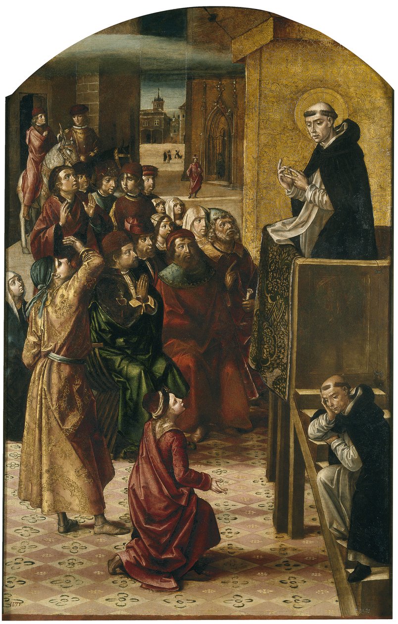 A felhő csodája, 1493-1499 alkotó: Pedro Berruguete