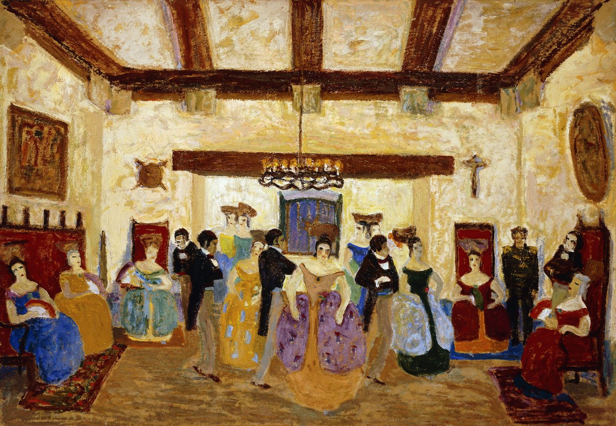 Gyarmati Találkozó; Reunion Colonial alkotó: Pedro Figari