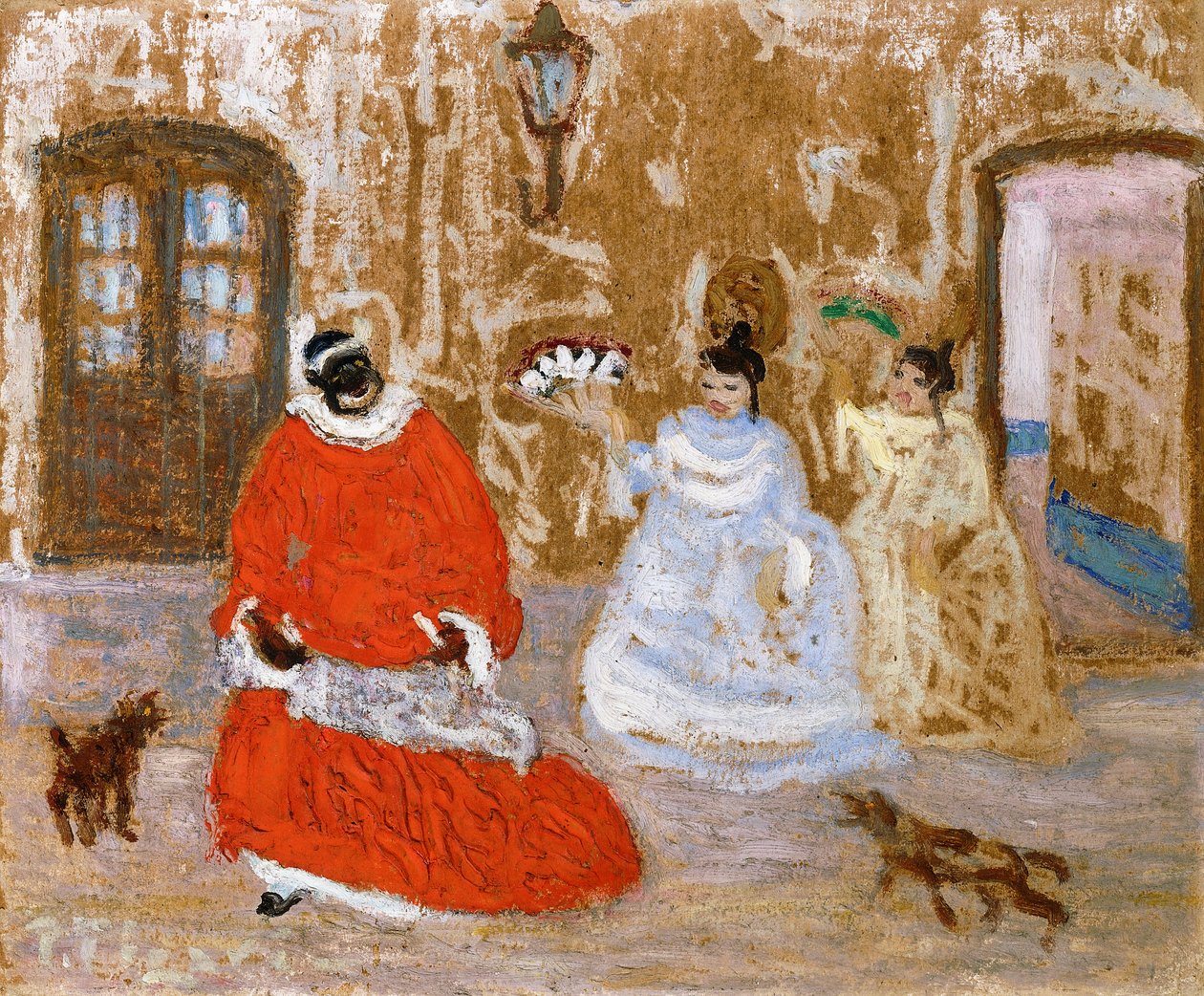 Házi ajánlások a rabszolgakirálynőnek alkotó: Pedro Figari
