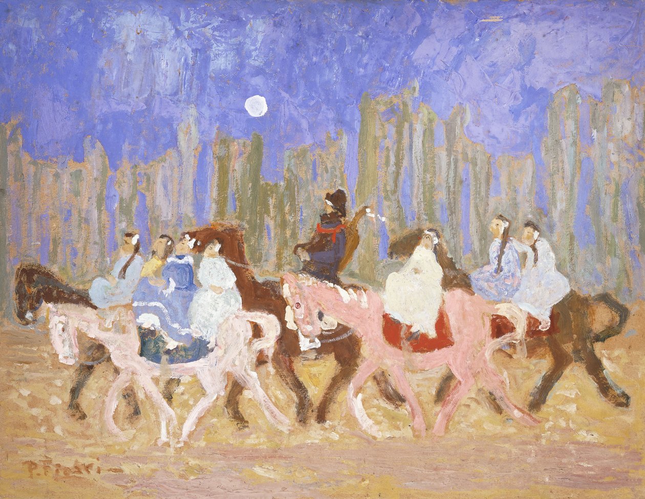 A partira; A la Fiesta alkotó: Pedro Figari