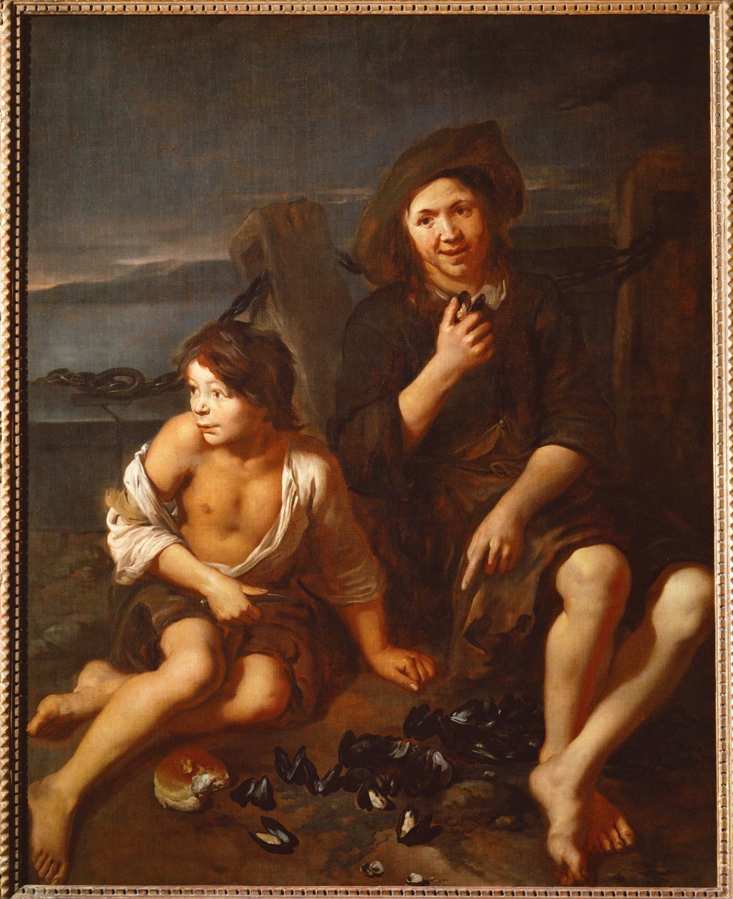Les mangeurs de moules - A kagylóevők ... alkotó: Pedro Nunez de Villavicenzio