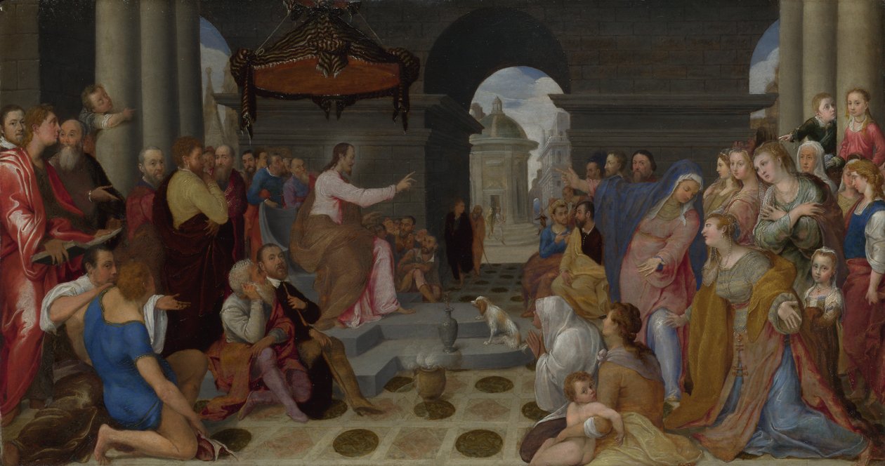 Mária Magdolna megtérése, kb. 1562-1563 alkotó: Pedro de Campaña