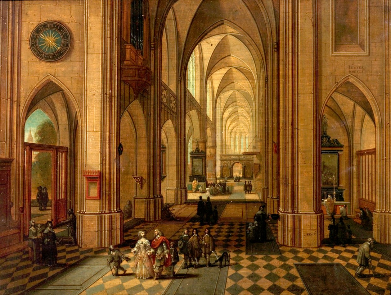 Antwerpeni katedrális alkotó: Pieter the Elder Neeffs