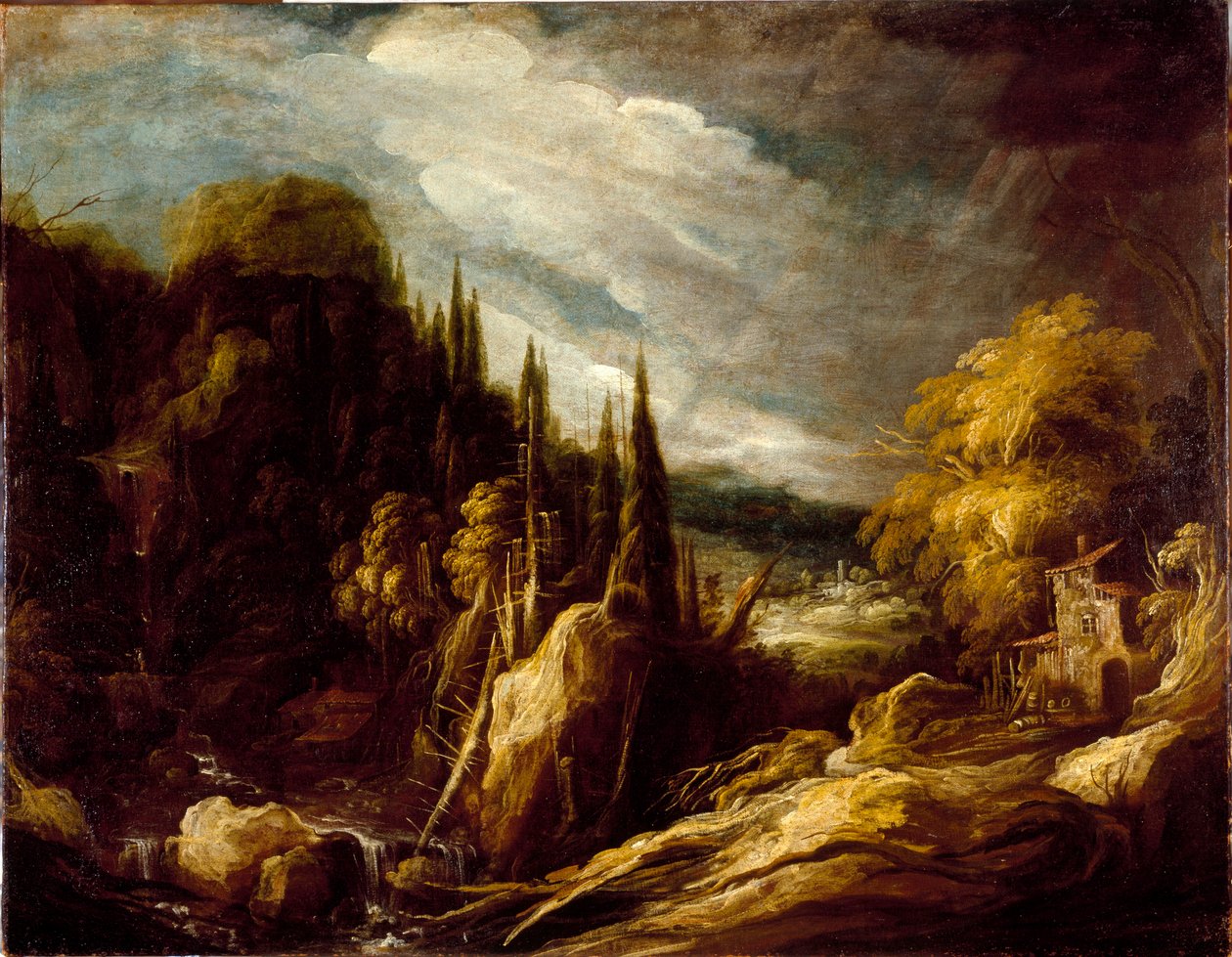 Hegyi táj alkotó: Peeters the Elder Gillis