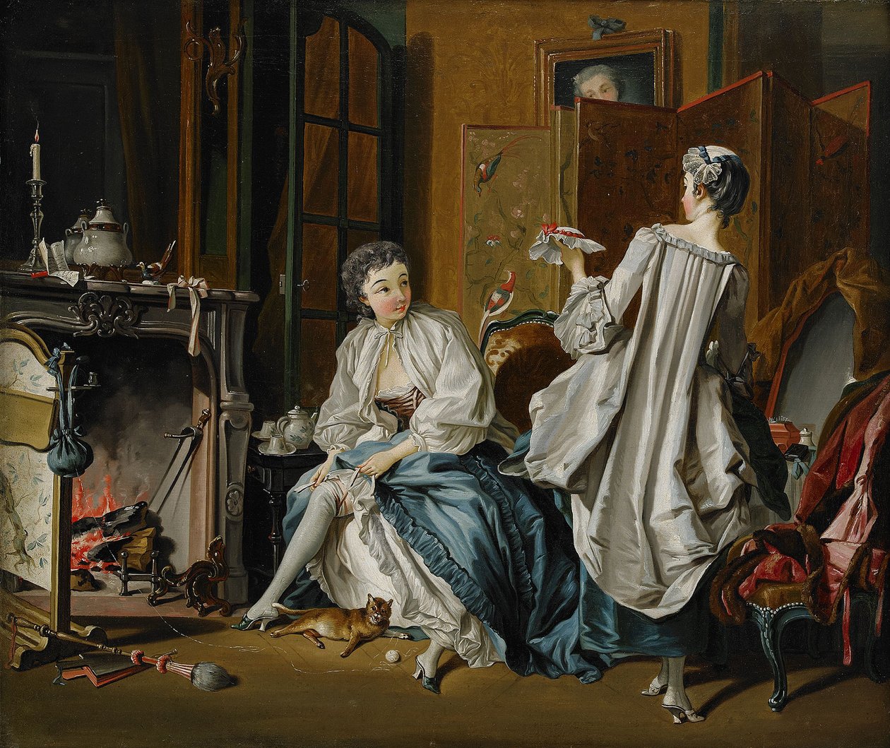 Reggeli WC François Boucher után alkotó: Pehr Hilleström