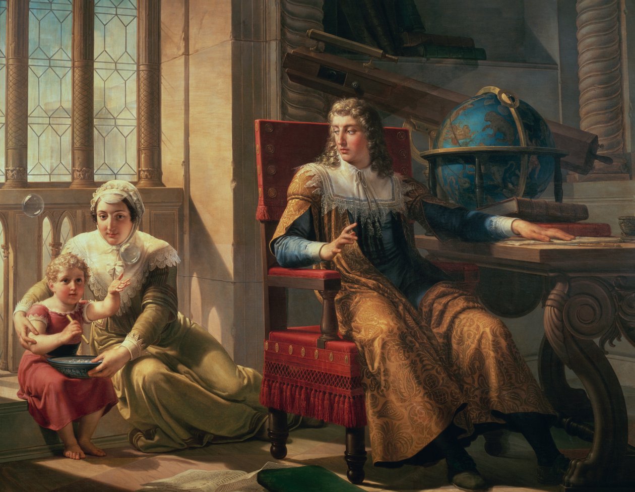 Isaac Newton (1642-1727) felfedezése a fénytörésről alkotó: Pelagio Palagi