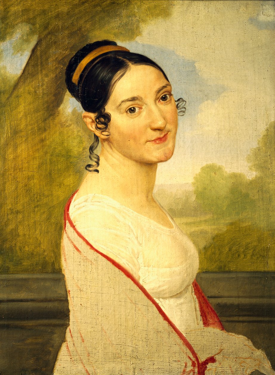 Teresa Tambroni Cuty portréja, 1815 körül (olaj, vászon) alkotó: Pelagio Palagi