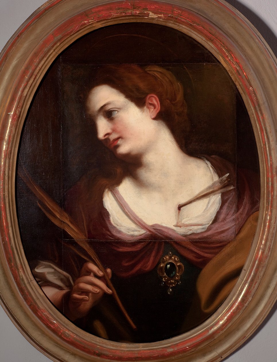 Pellegro Piola (vagy Pellegrino Piola) Szent szakállfestménye (1617-1640) alkotó: Pellegrino Piola