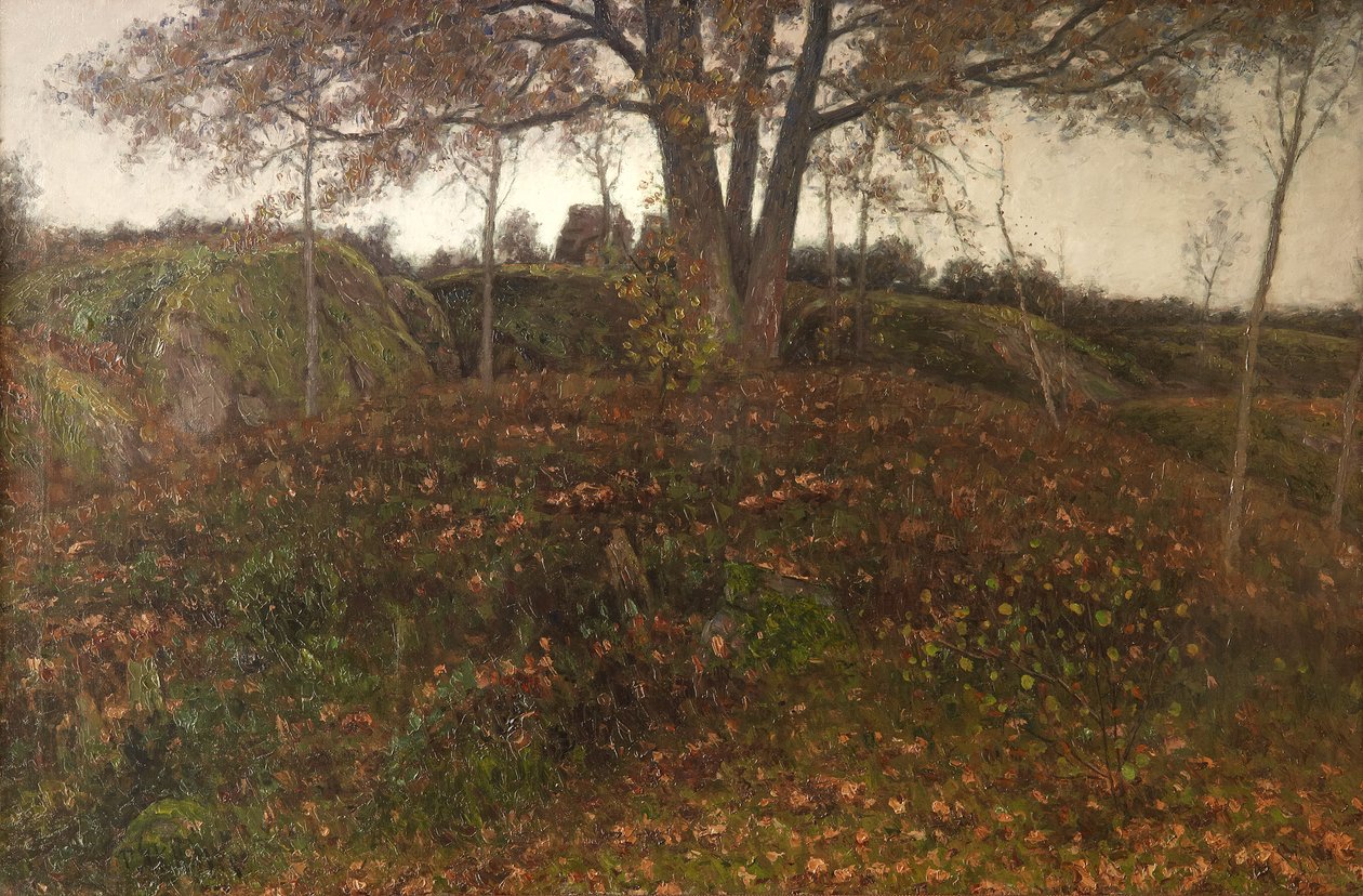 A fa alatt alkotó: Per Ekstrom