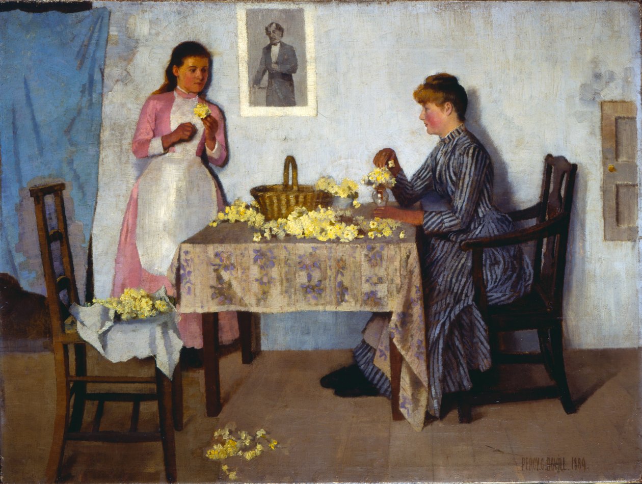 kankalin köteg, 1889 alkotó: Percy Bovill