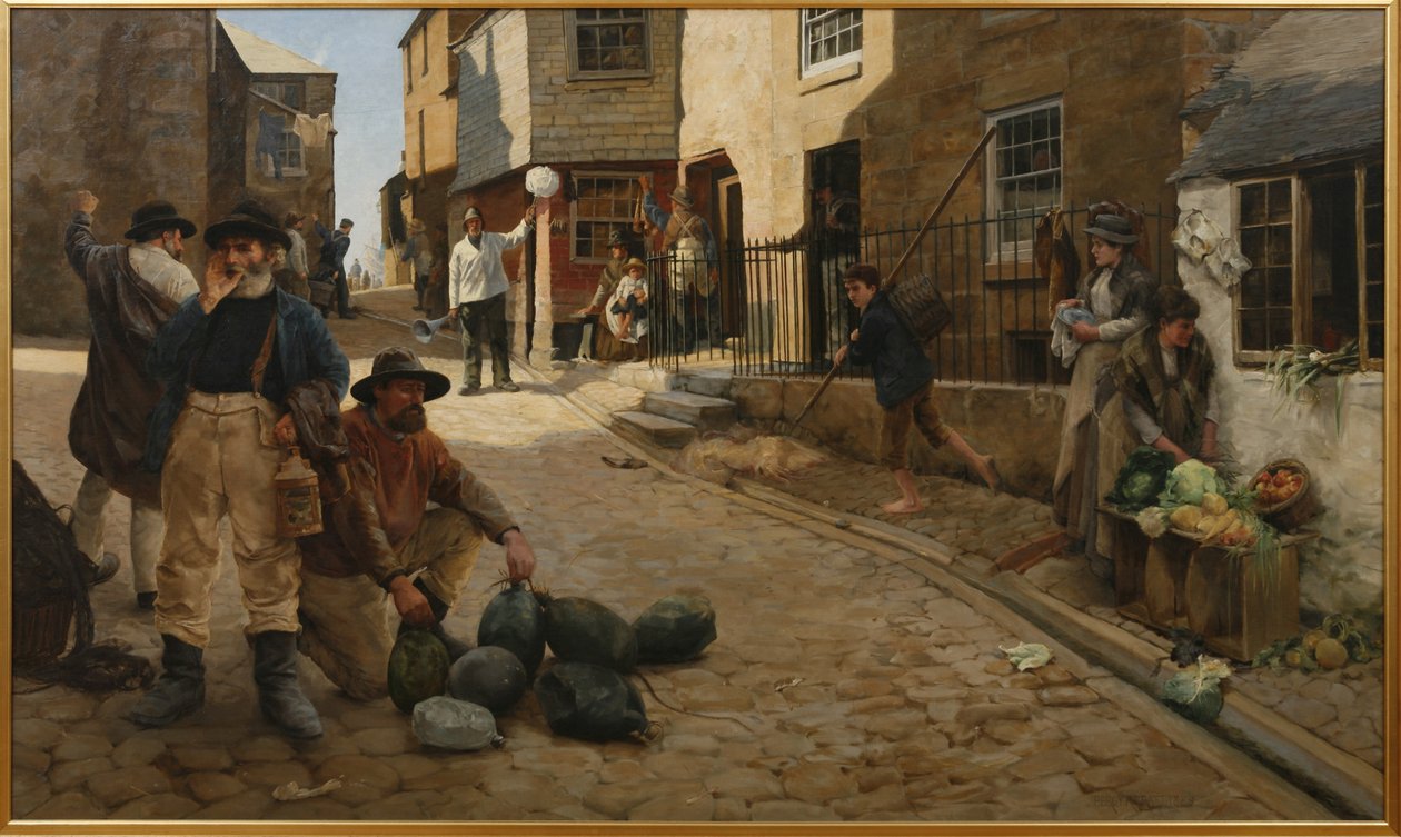 Hevva Hevva!, 1889 alkotó: Percy Robert Craft