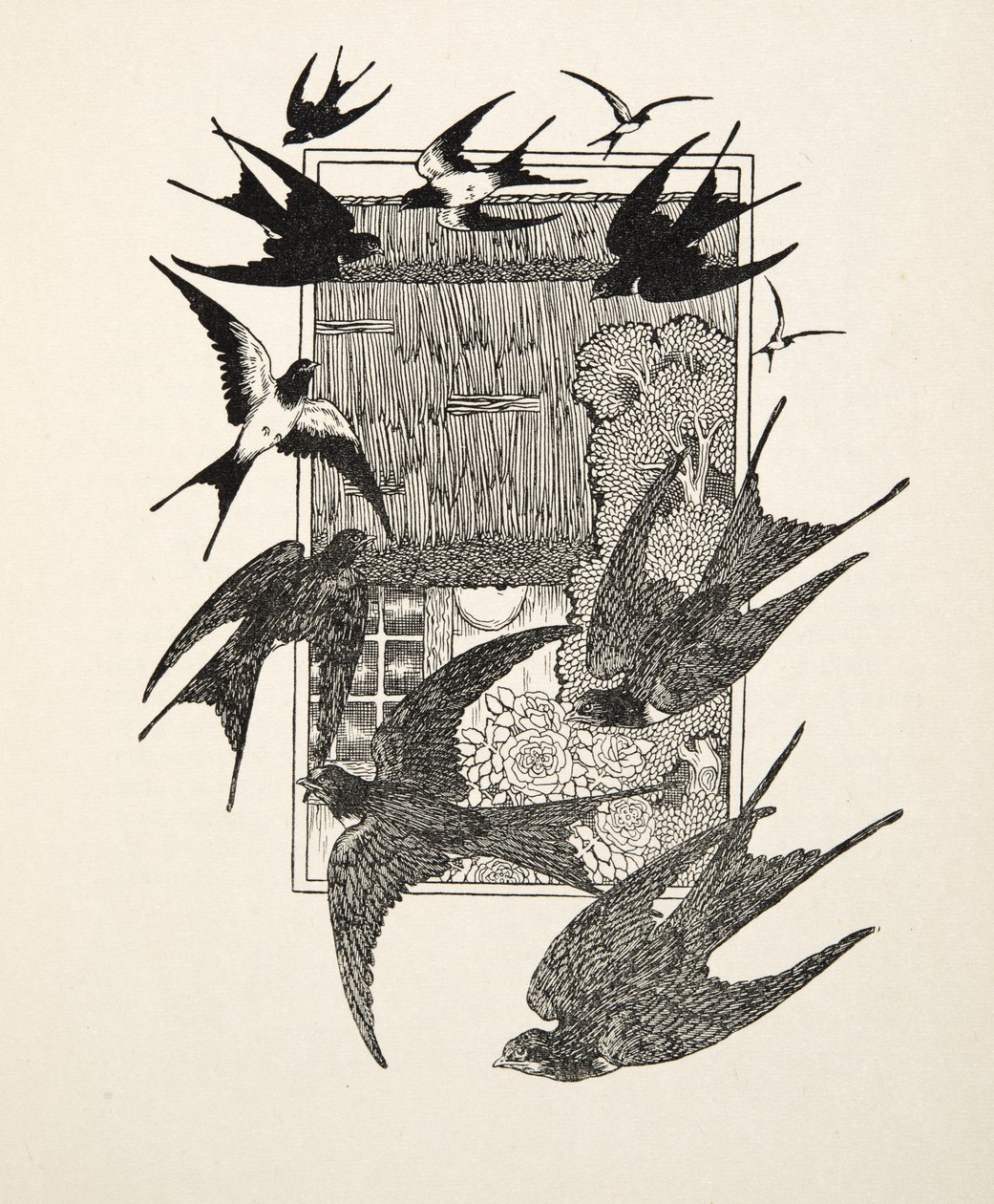 Egy bitorló megbüntetett, az Állatok száz anekdotájából, pub. 1924 alkotó: Percy J. Billingshurst