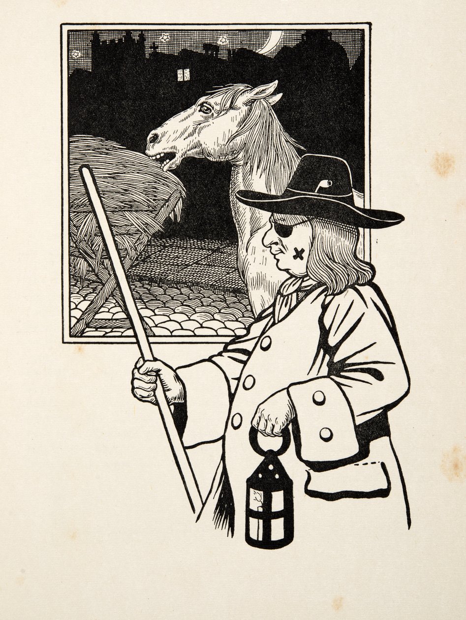 Táplálkozás, az Állatok száz anekdotájából, kocsma. 1924 alkotó: Percy J. Billingshurst