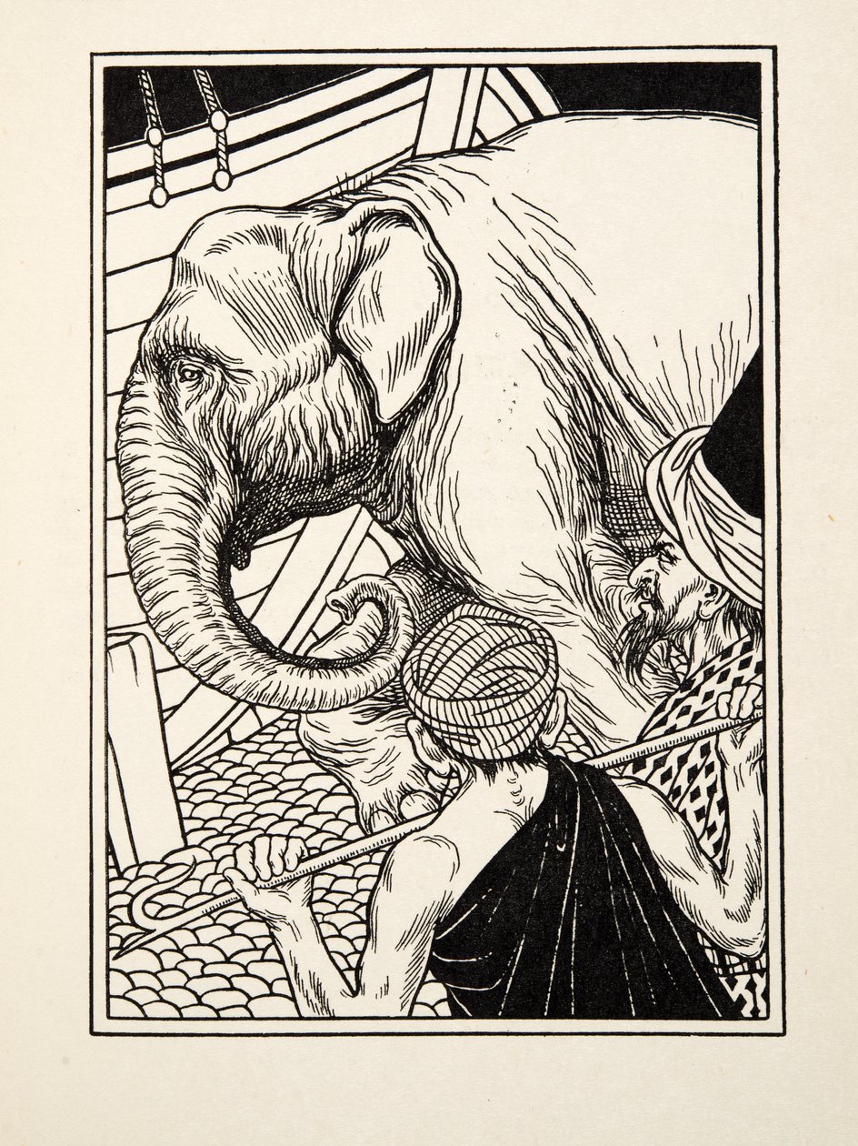 Nemes kitartás, az Állatok száz anekdotájából, kocsma. 1924 alkotó: Percy J. Billingshurst