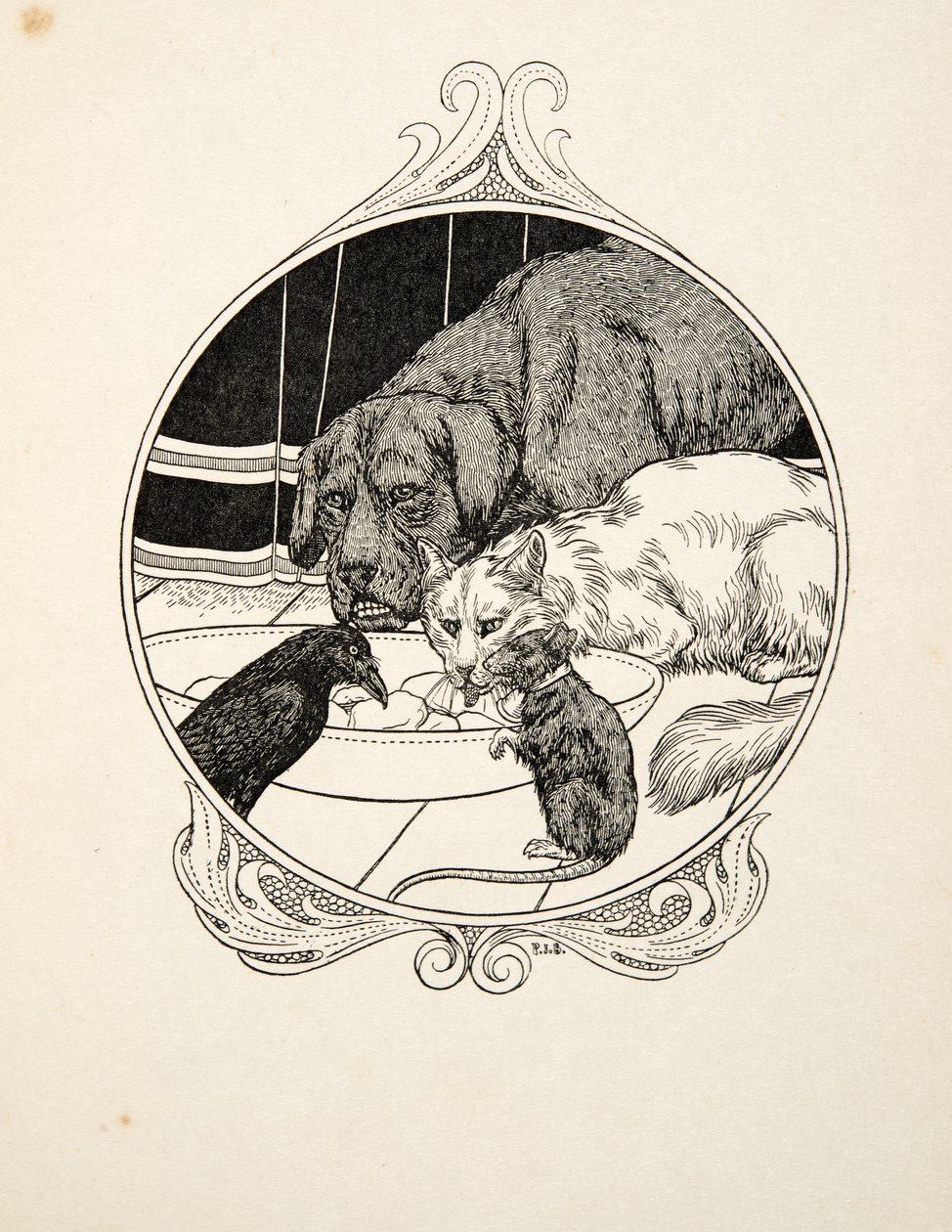 Odd Fraternity, A Hundred Anekdotes of Animals, pub. 1924 alkotó: Percy J. Billingshurst