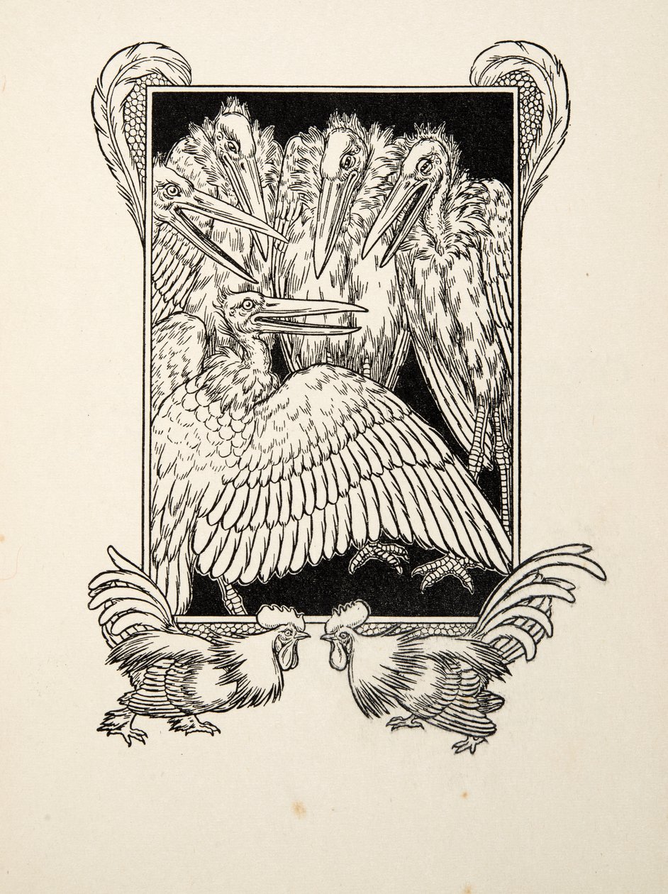 Megtorlás, az Állatok száz anekdotájából, kocsma. 1924 alkotó: Percy J. Billingshurst