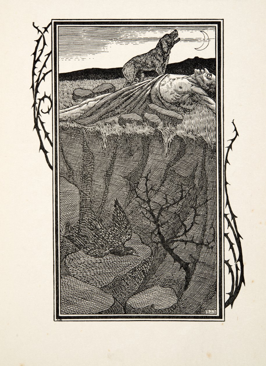 Sabinus és kutyája, az Állatok száz anekdotájából, kocsma. 1924 alkotó: Percy J. Billingshurst