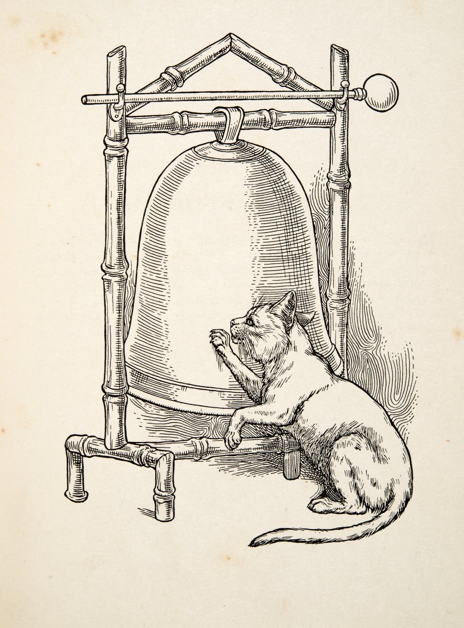 A vacsoraharang, az Állatok száz anekdotájából, kocsma. 1924 alkotó: Percy J. Billingshurst