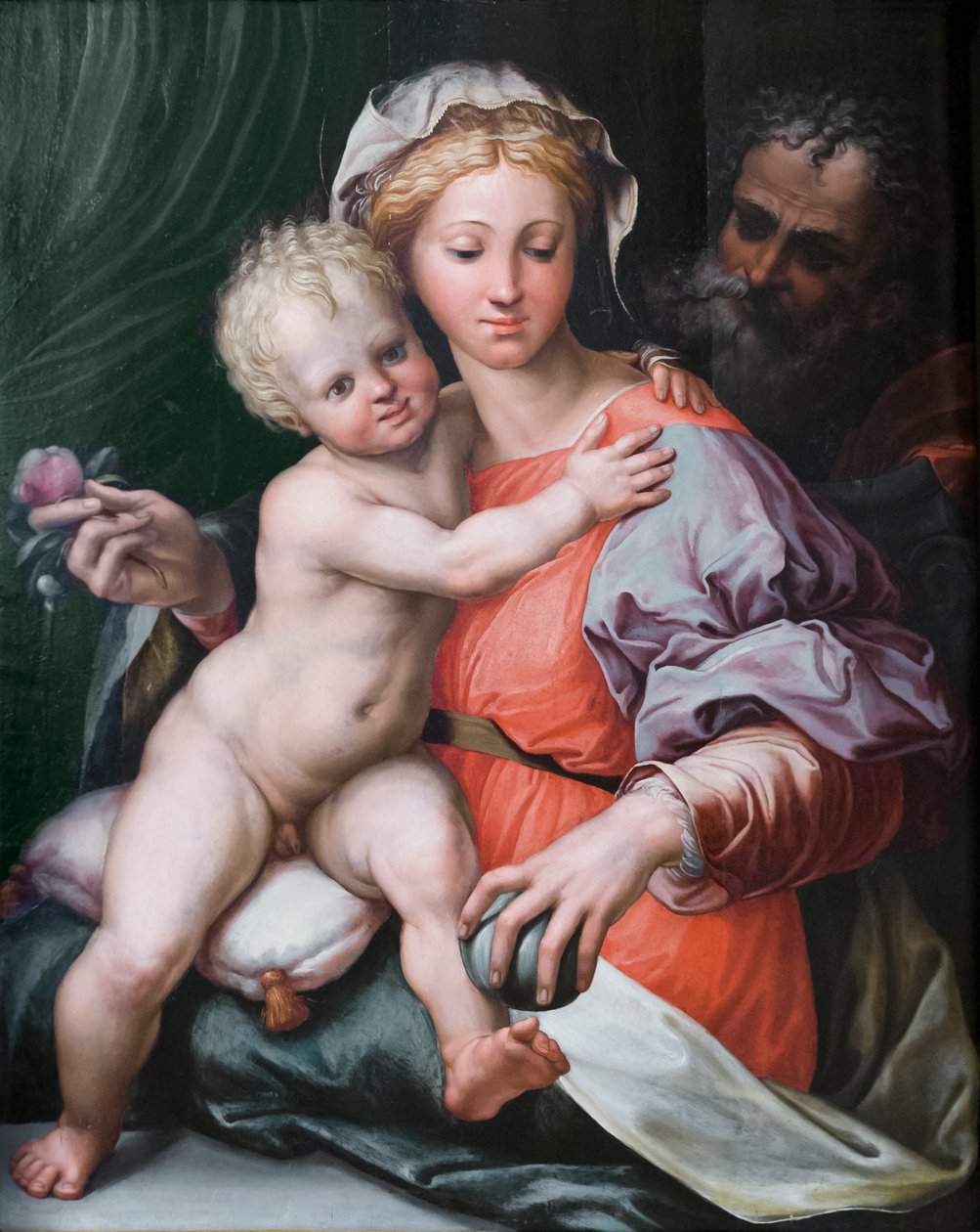Szent Család alkotó: Perino del (1501 47) Vaga