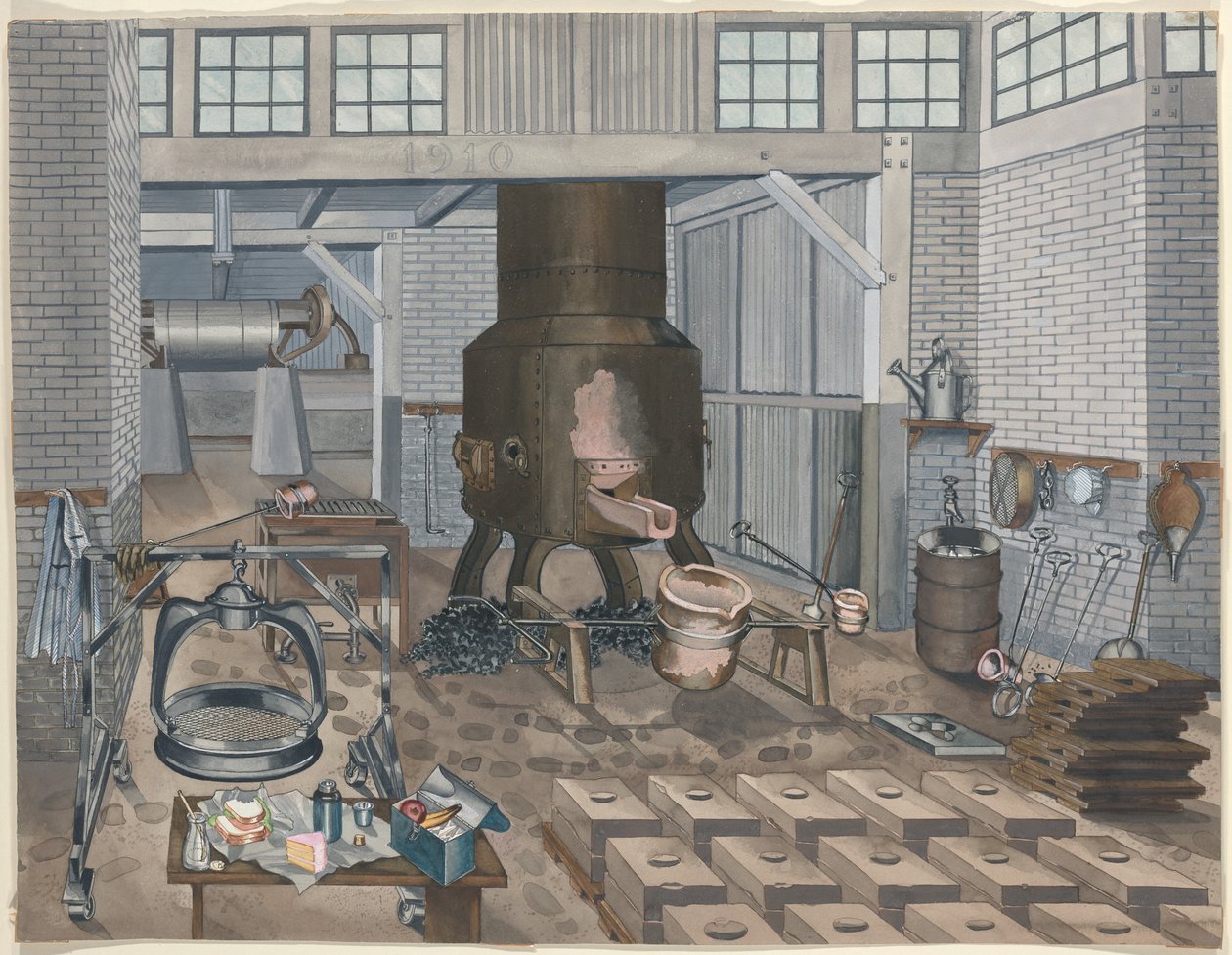 Vasöntöde, 1910, 19351942. alkotó: Perkins Harnly