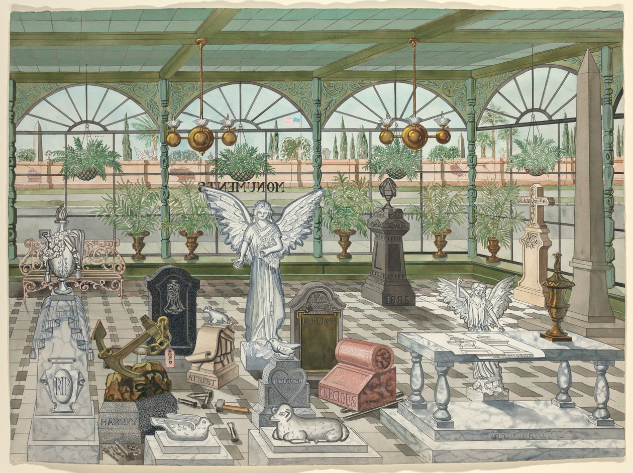 Műemléki bemutatóterem, 1888 alkotó: Perkins Harnly