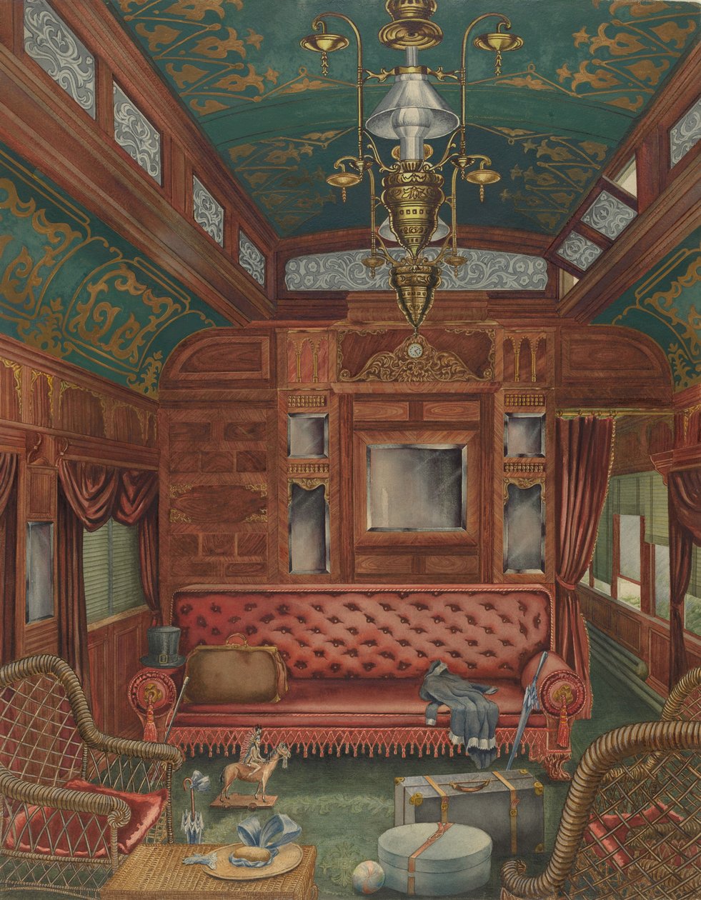 Pullman edző alkotó: Perkins Harnly