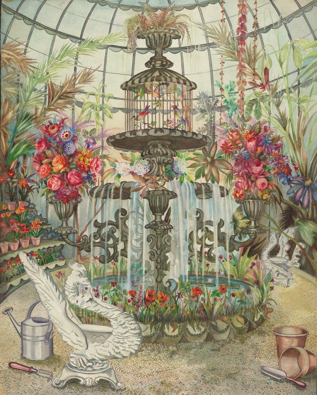 Konzervatórium szökőkútja alkotó: Perkins Harnly and Nicholas Zupa