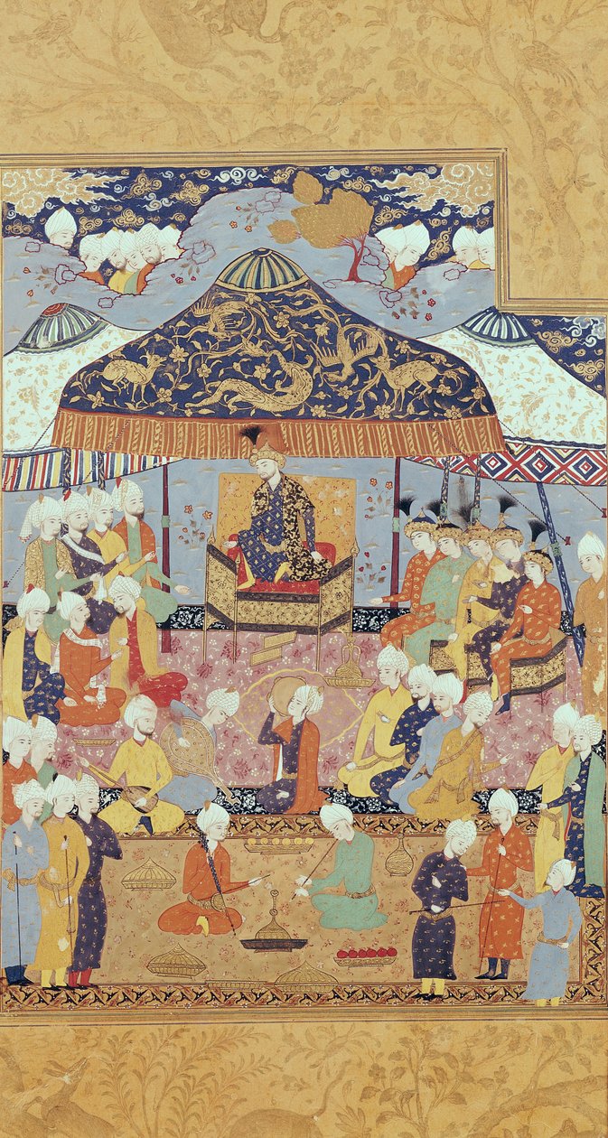 Fejedelmi fogadás alkotó: Persian School
