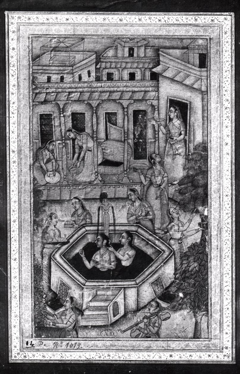Fürdő nők alkotó: Persian School