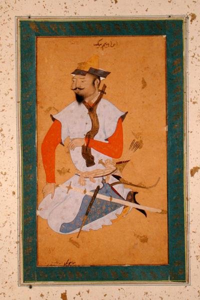 A mogulok türkomán foglya, a Large Clive albumból alkotó: Persian School