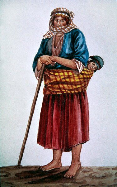 Egy parasztanya (wc papíron) alkotó: Persian School