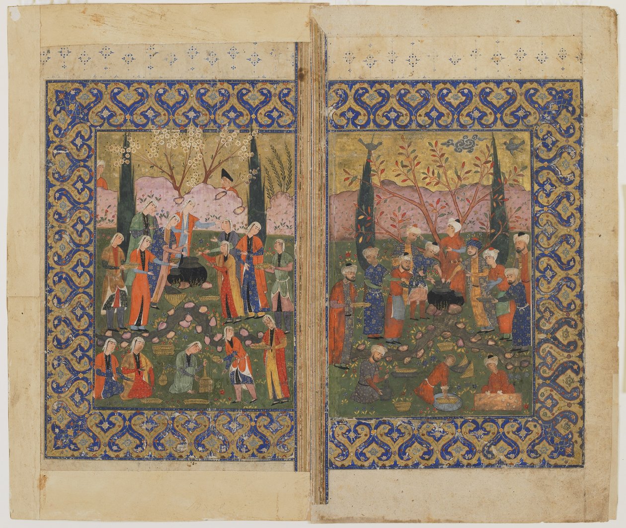 Piknik a kertben alkotó: Persian School
