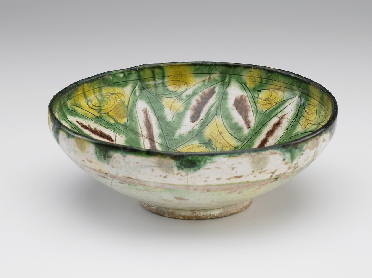 Bowl, Irán, 9-10. század (kerámia) alkotó: Persian School