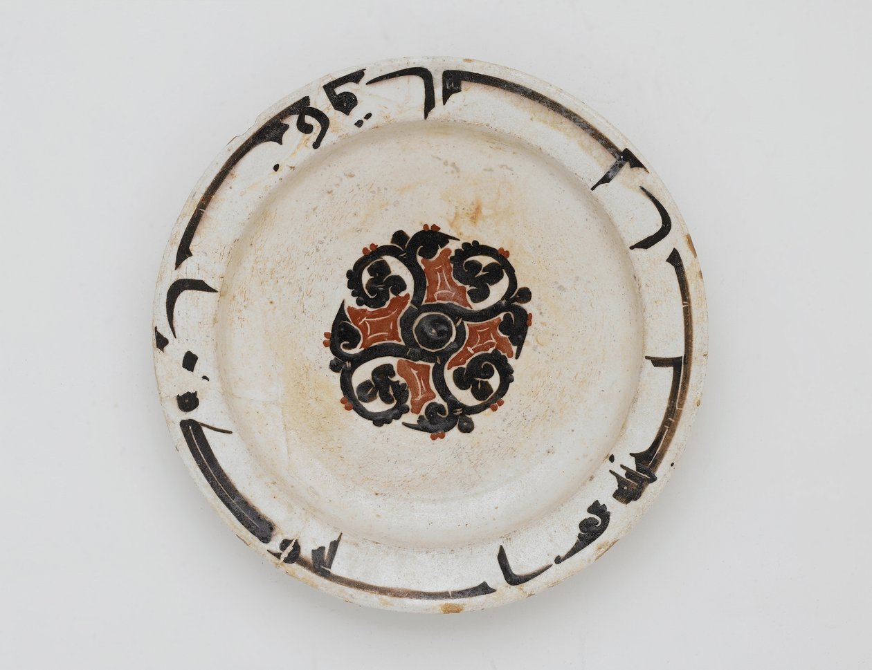Dish, Irán vagy Afganisztán, Samanida dinasztia (kerámia) alkotó: Persian School
