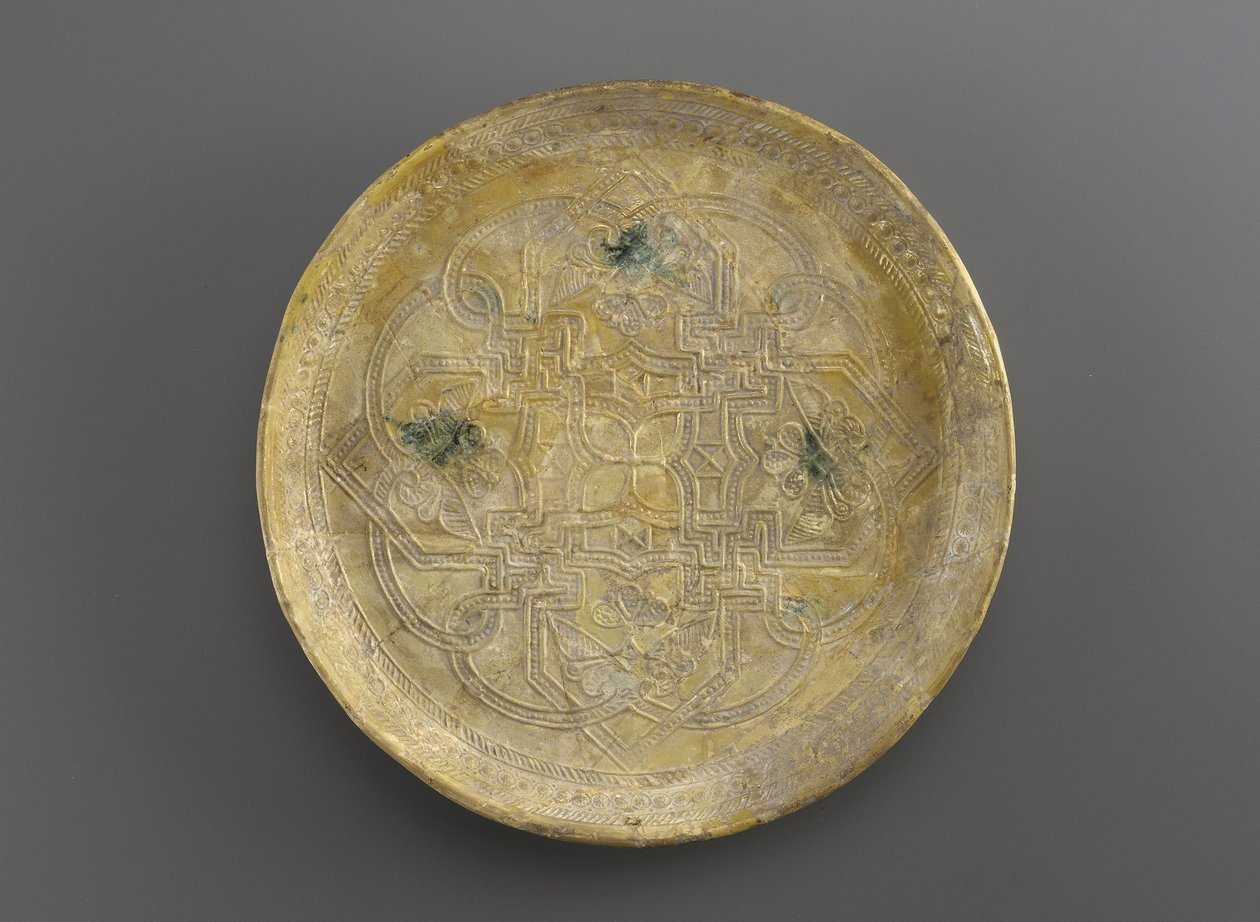 Dish, Irak, Abbászida dinasztia (kerámia) alkotó: Persian School