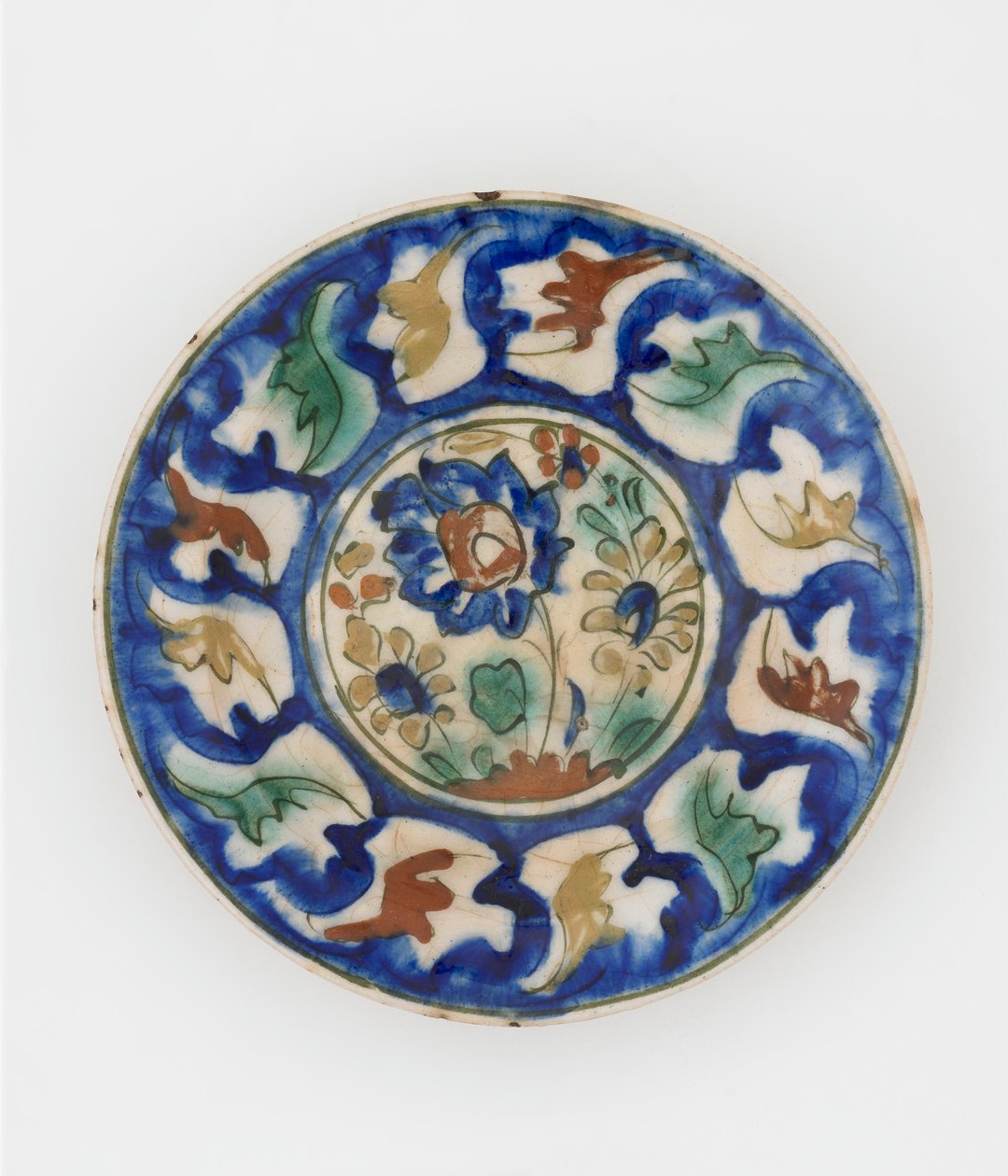 Lemez, esetleg Tabriz, Irán, Szafavida-korszak, 16. század vége – 17. század eleje (kerámia) alkotó: Persian School